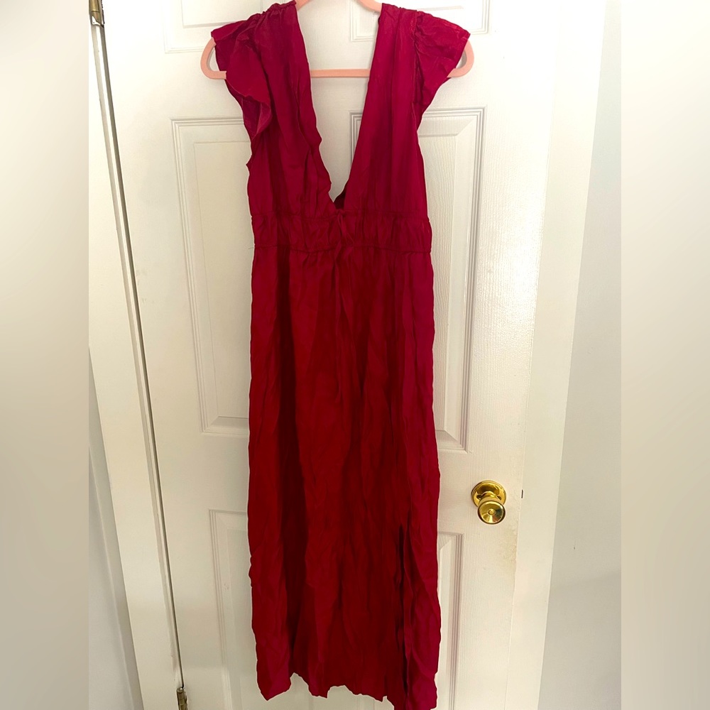 Formal red dress